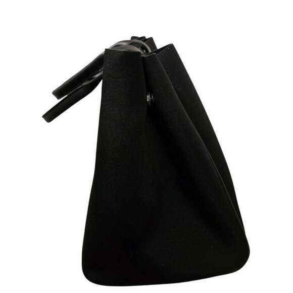 Troubadour Featherweight Tote Black Double Handle Expanding Travel Gym Office - Picture 9 of 10